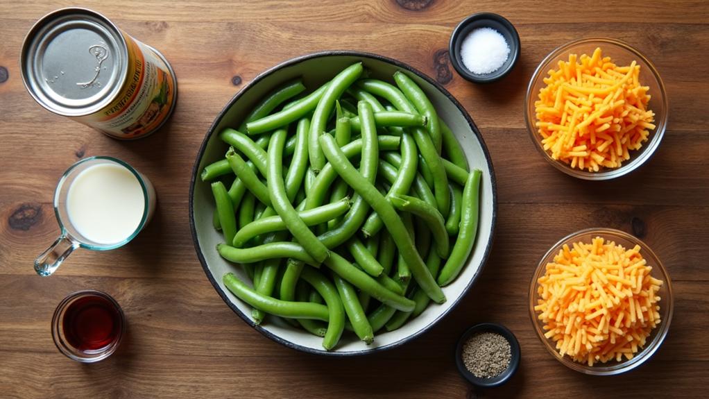green bean casserole ingredients