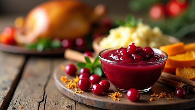 homemade thanksgiving cranberry sauce