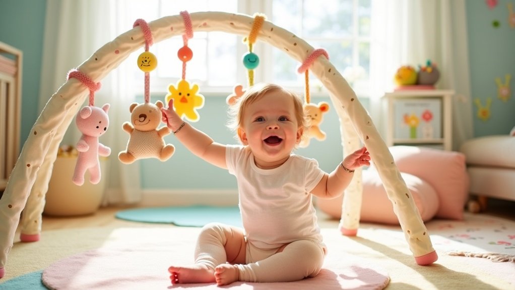 Sensory Stimulation with the Babeside Baby Gym
