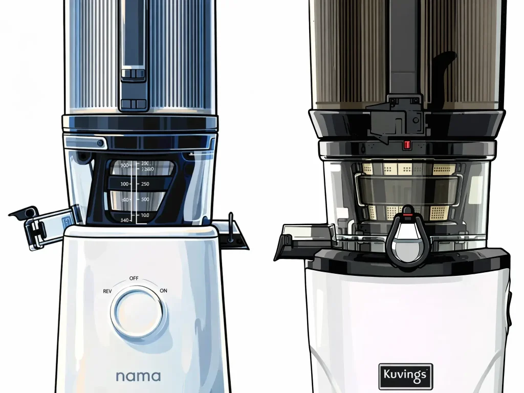 Nama J2 Vs Kuvings Auto10 Plus: Which Hands-Free Juicer Is Best?
