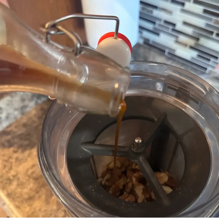 adding 1 Tbsp homemade vanilla extract